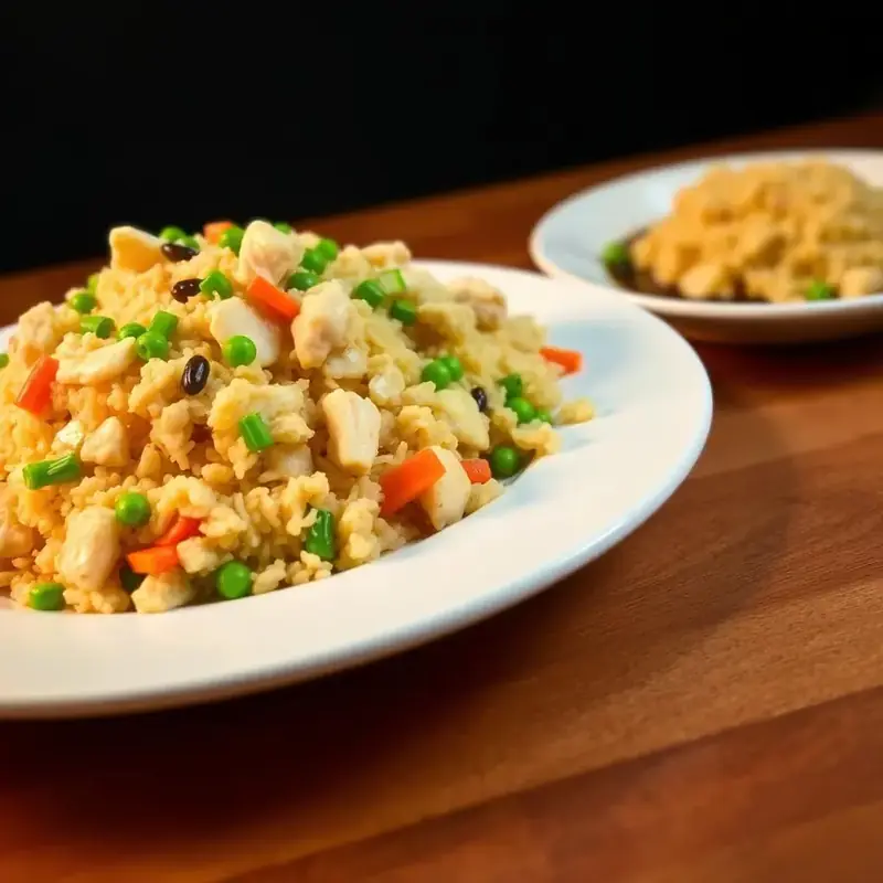 Fried Rice and Chicken