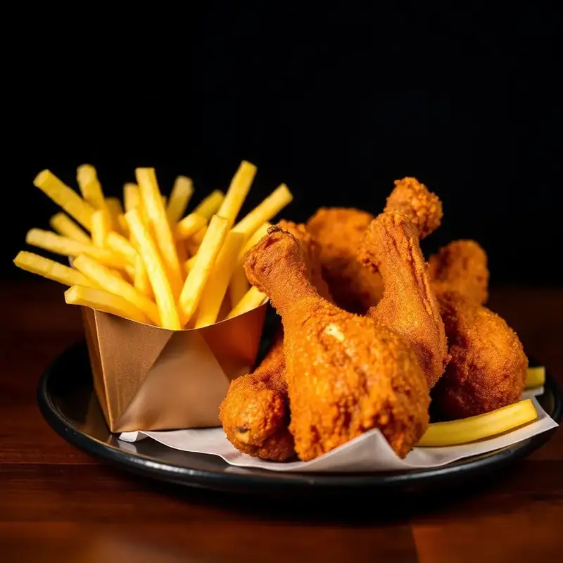 Normal Fries n Chicken
